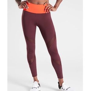 Athleta tenacity 7/8 tights high rise leggings